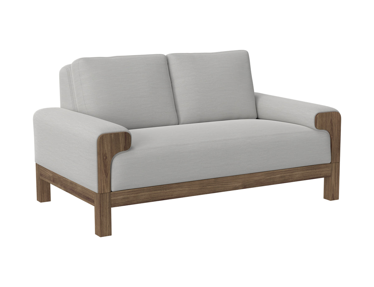 Sedona Loveseat, Beige, Wooden Frame & Base - IUP966-LOV-131