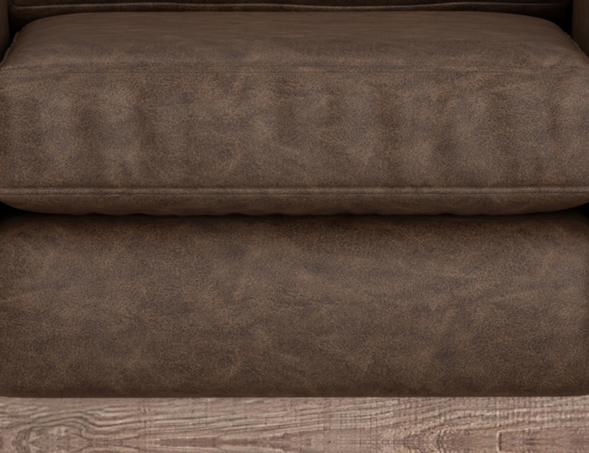 Samba Sofa, Brown, Wooden Frame & Base - IUP298-SOF-212