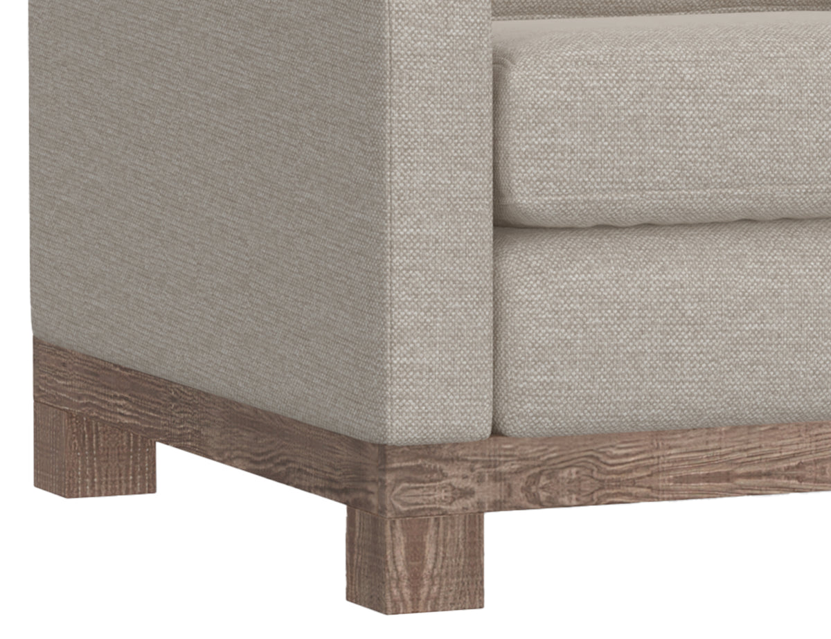 Samba Sofa, Beige, Wooden Frame & Base - IUP298-SOF-161
