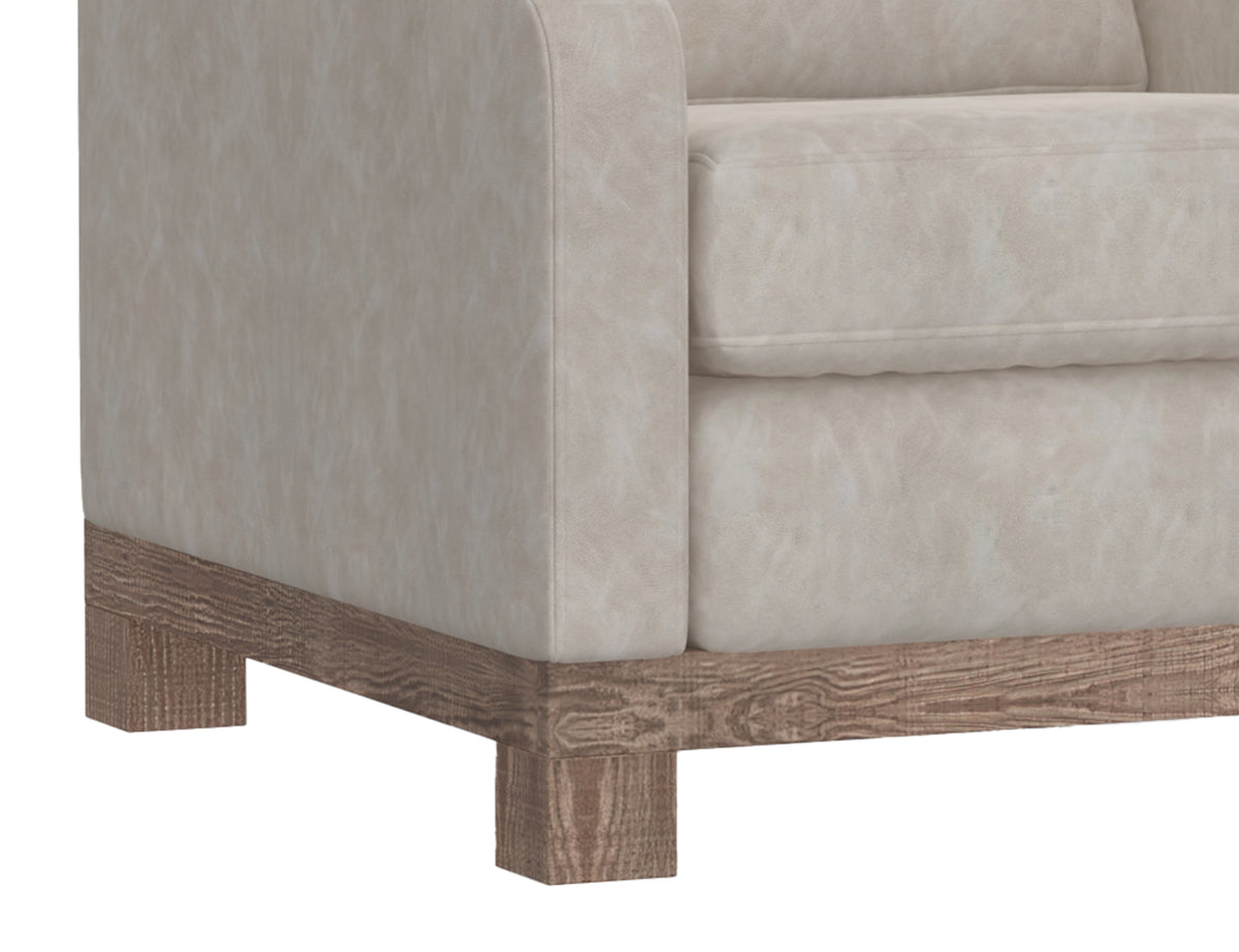 Samba Sofa, Gray, Wooden Frame & Base - IUP298-SOF-210