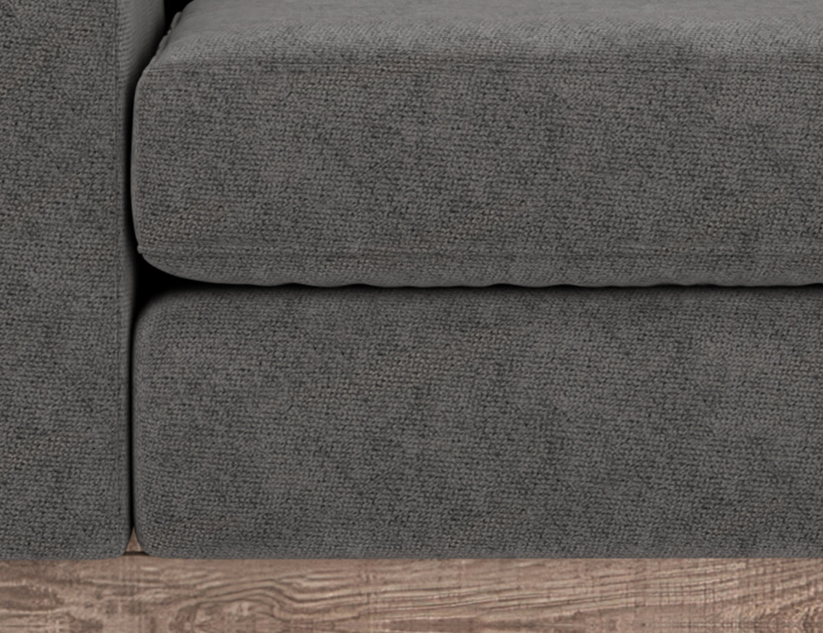 Samba Sofa, Gray, Wooden Frame & Base - IUP298-SOF-121