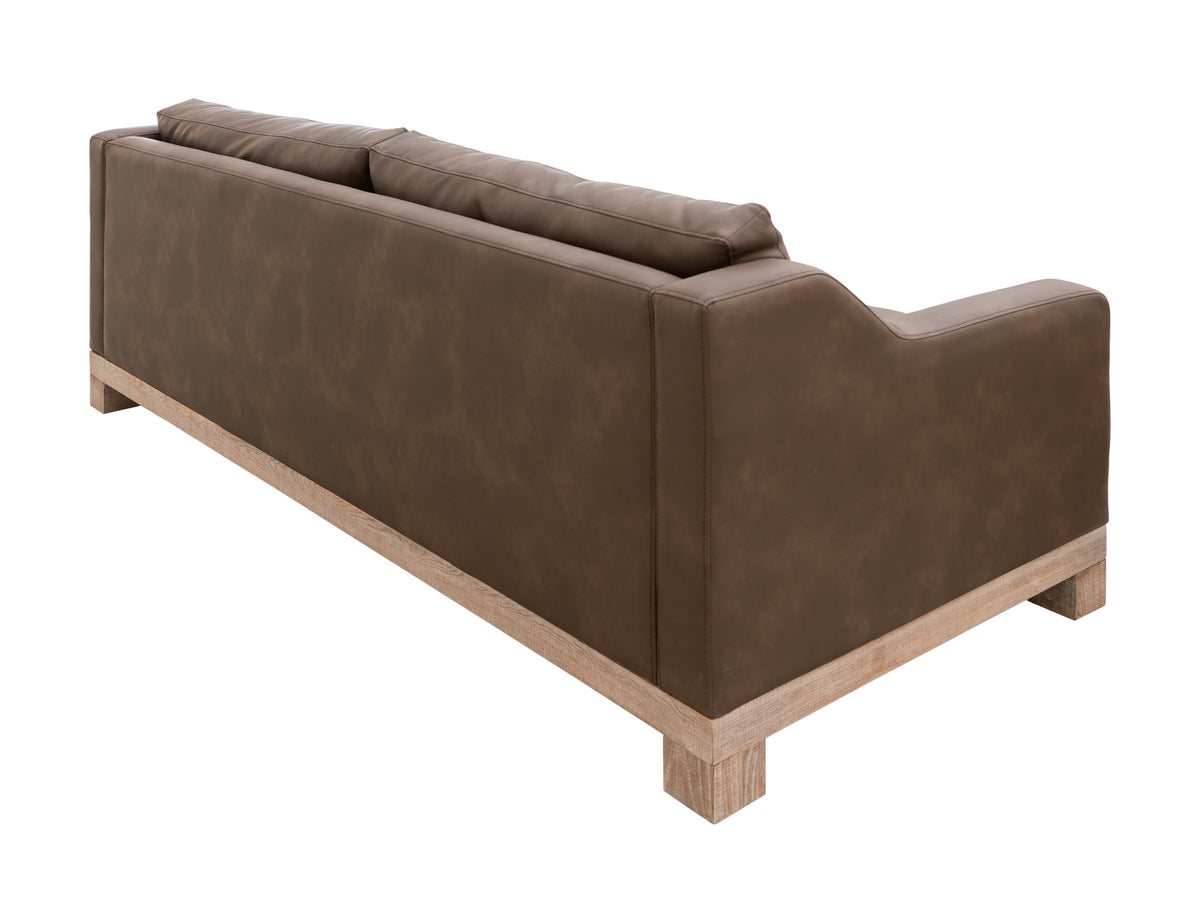 Samba Sofa, Brown, Wooden Frame & Base, Two-Cushion - IUP298-SOF-231