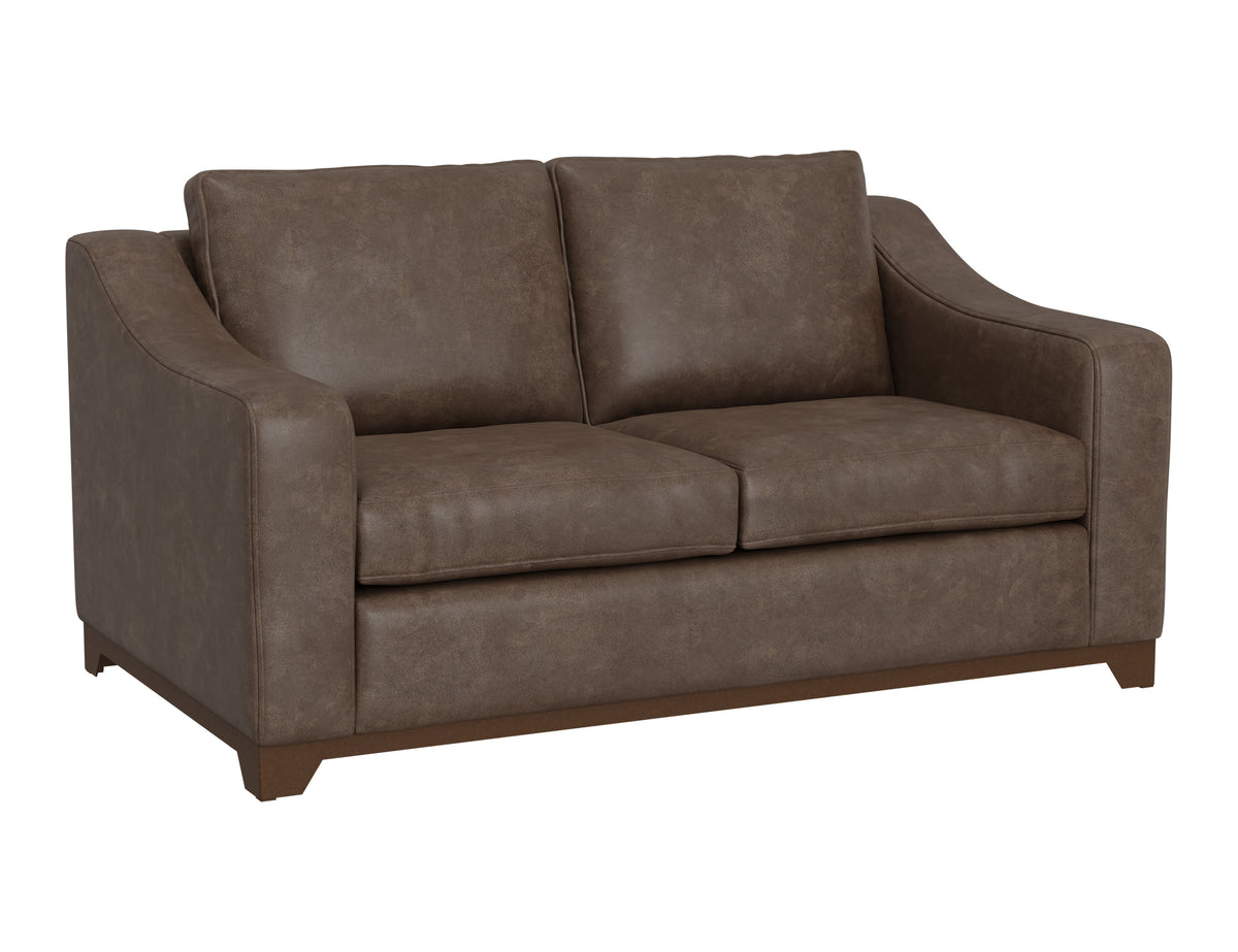Natural Parota Loveseat, Brown, Wooden Frame & Base - IUP868-LOV-212