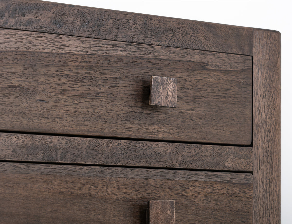 Dark Atenas Console, 4 Drawer & 2 Door