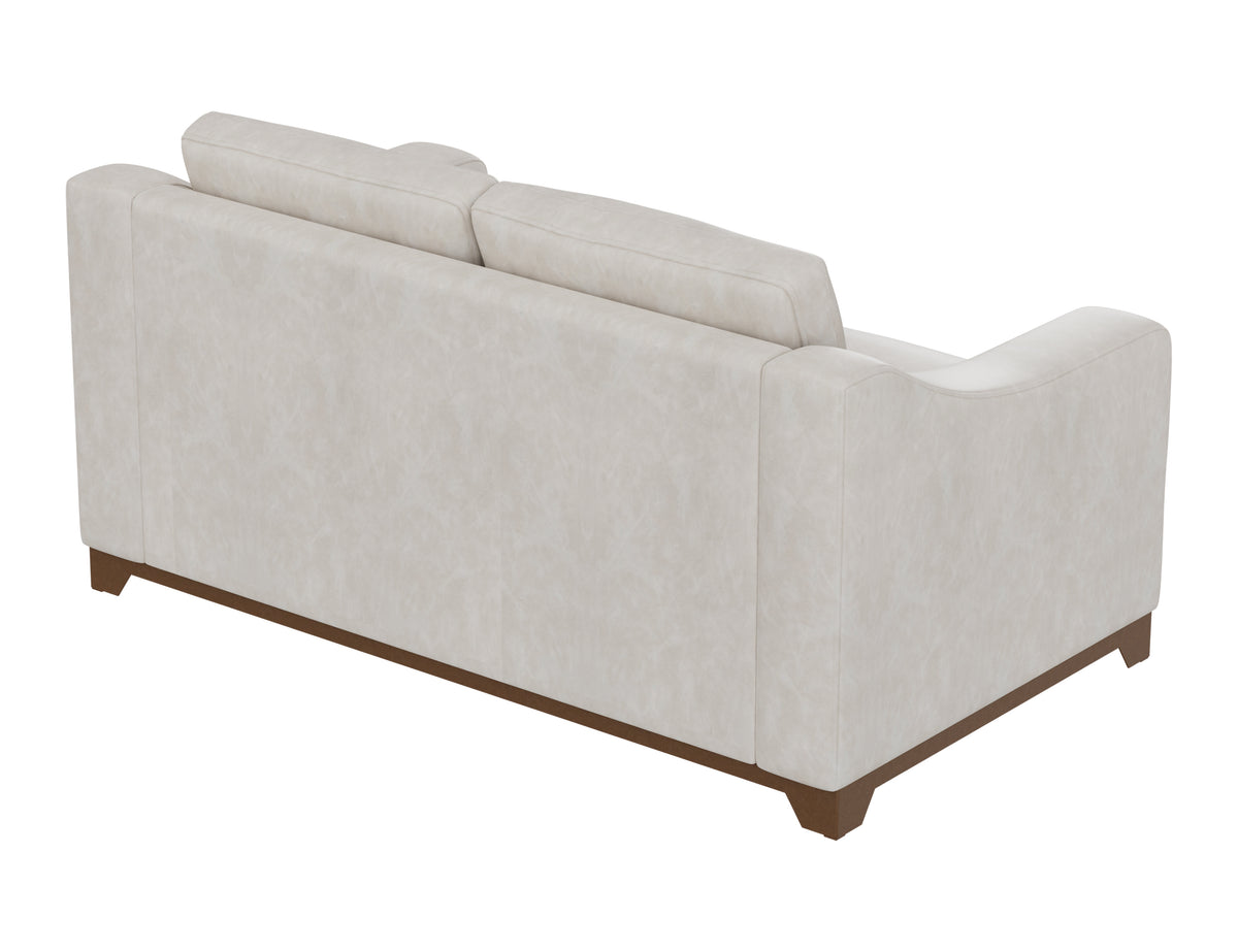 Natural Parota Loveseat, Gray, Wooden Frame & Base - IUP868-LOV-210