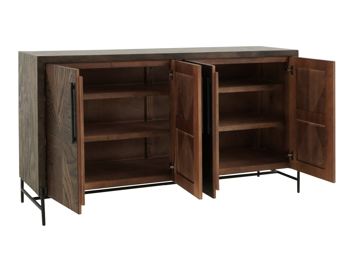 Black Verona Console, 4 Door