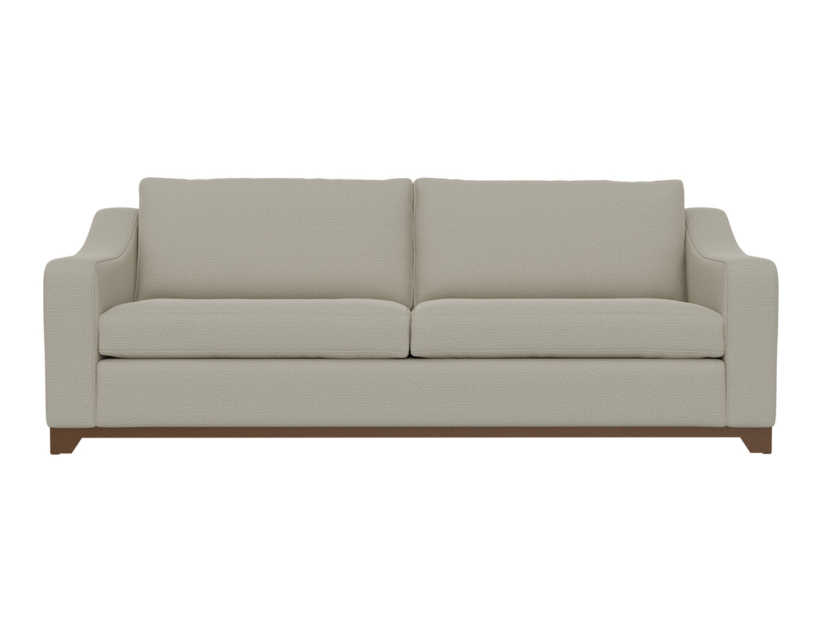 Natural Parota Sofa, Gray, Wooden Frame & Base - IUP868-SOF-151