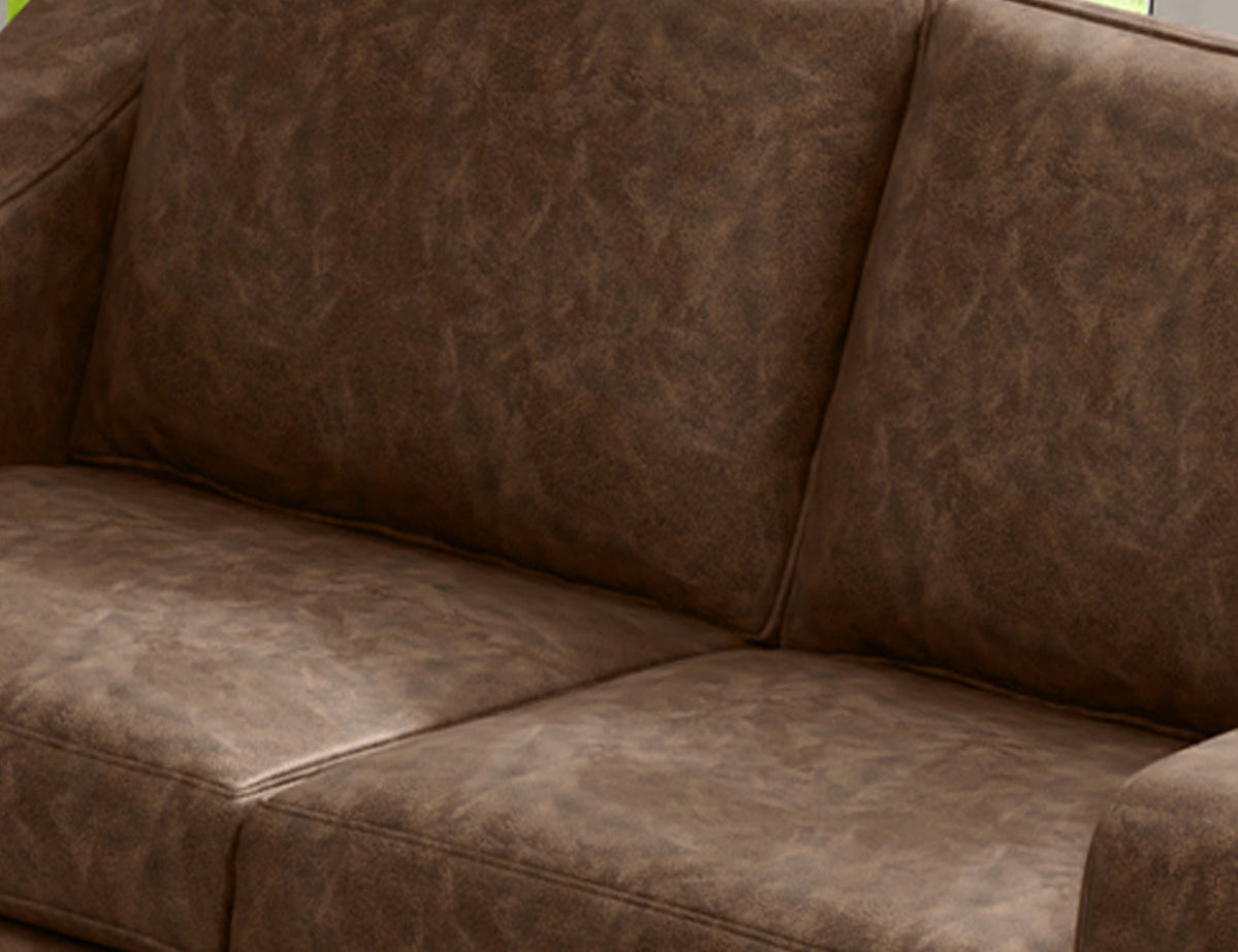 Natural Parota Loveseat, Brown, Wooden Frame & Base - IUP868-LOV-212