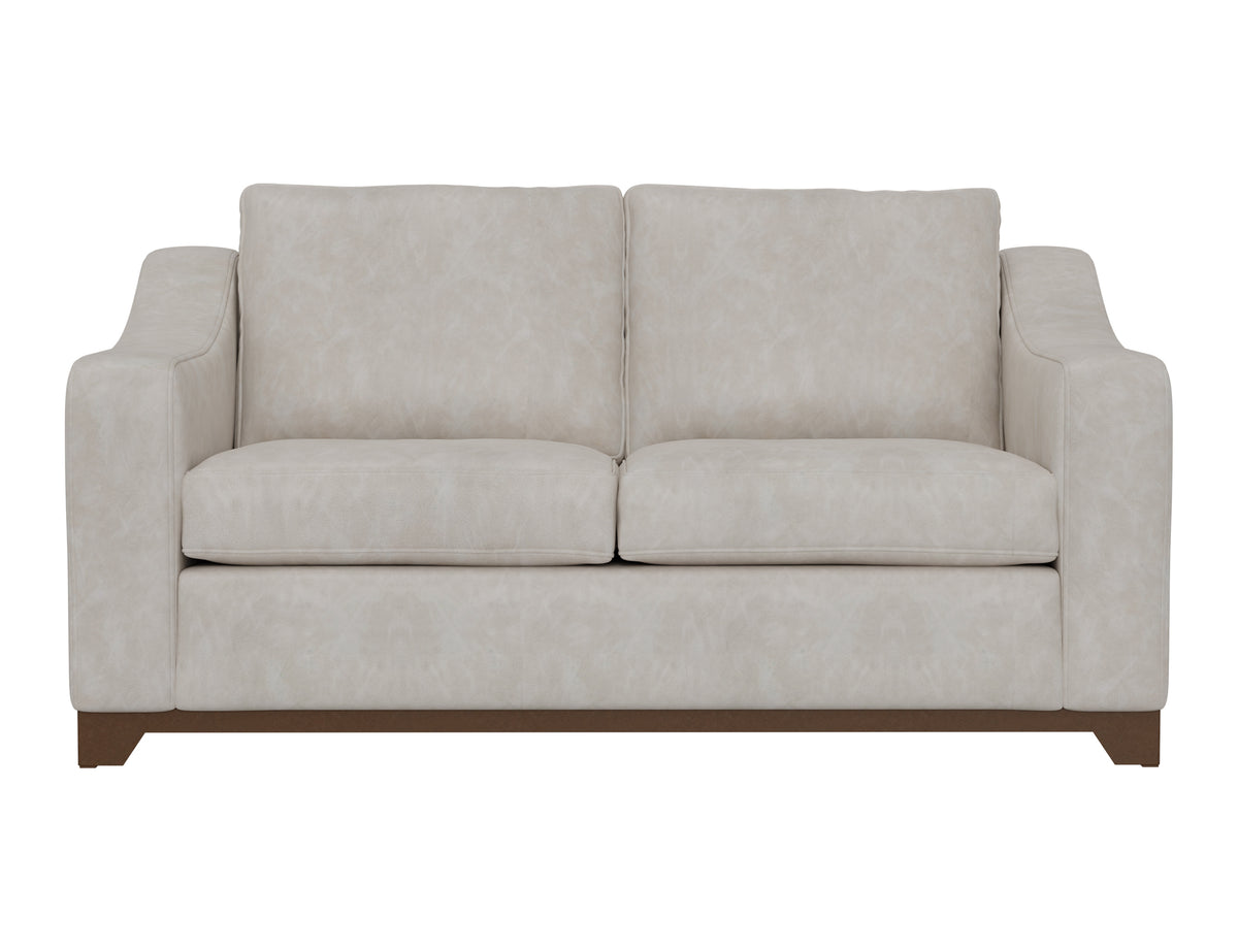 Natural Parota Loveseat, Gray, Wooden Frame & Base - IUP868-LOV-210