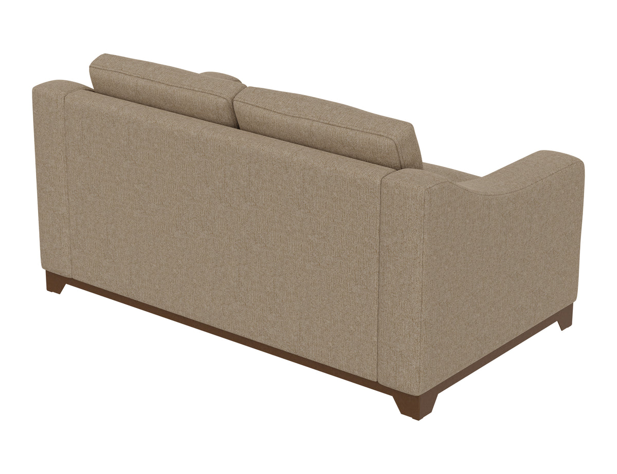 Natural Parota Loveseat, Brown, Wooden Frame & Base - IUP868-LOV-152