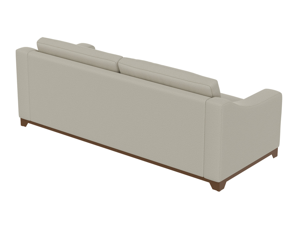Natural Parota Sofa, Gray, Wooden Frame & Base - IUP868-SOF-151