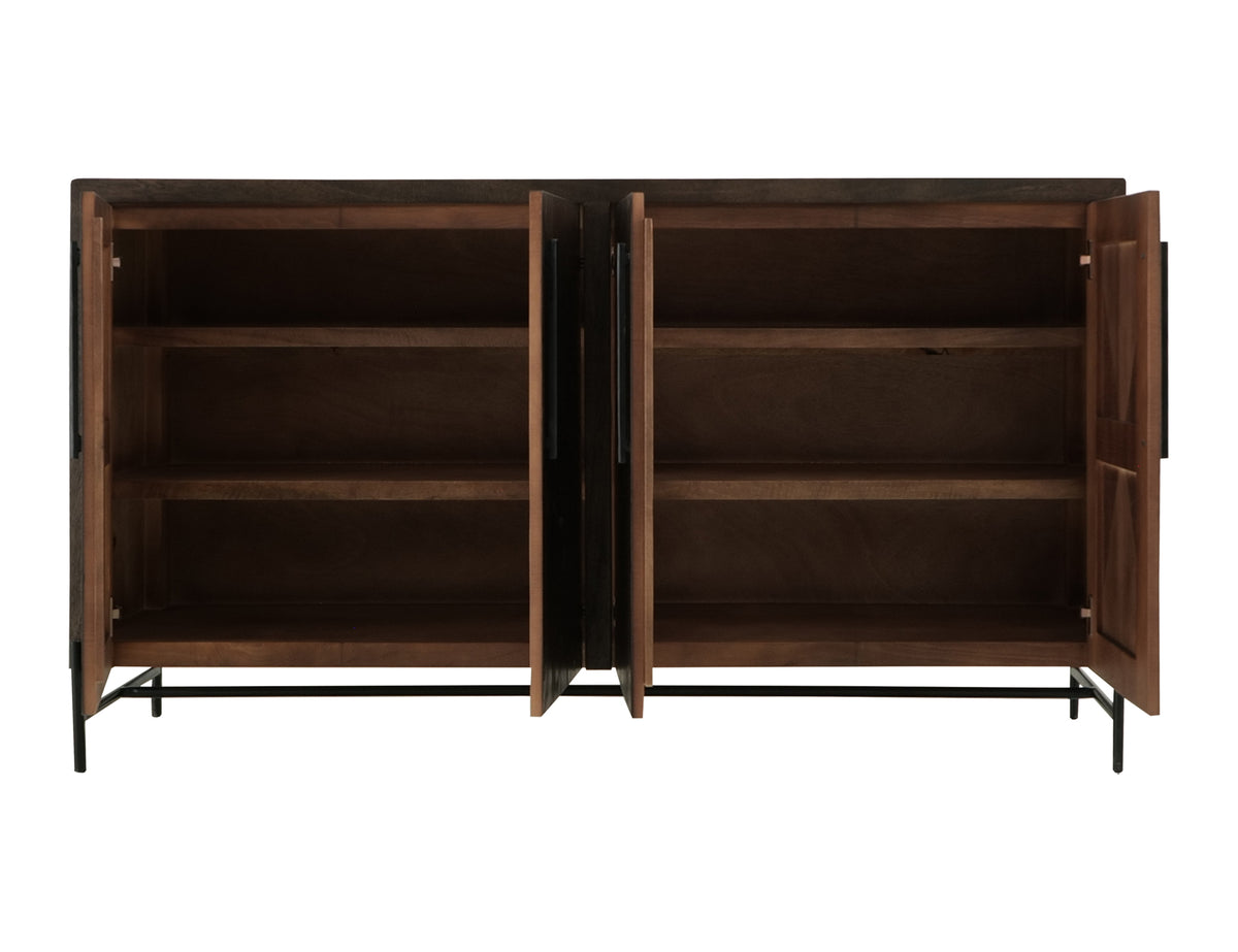 Black Verona Console, 4 Door