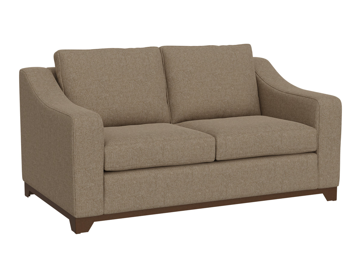 Natural Parota Loveseat, Brown, Wooden Frame & Base - IUP868-LOV-152
