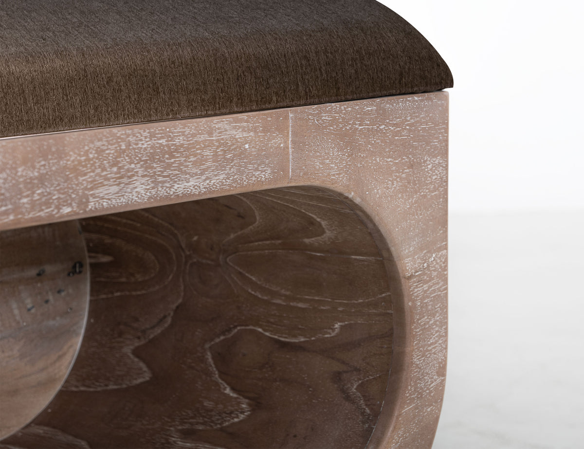 White Balam Bench, Brown