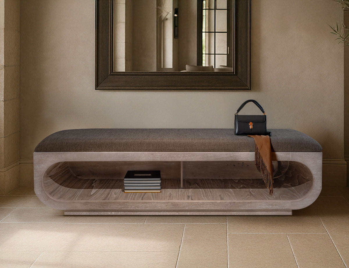White Balam Bench, Brown
