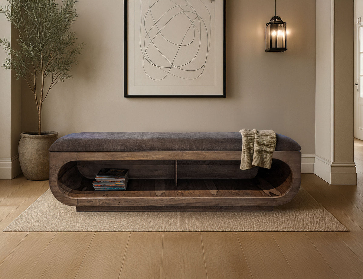 Balam Bench, Brown