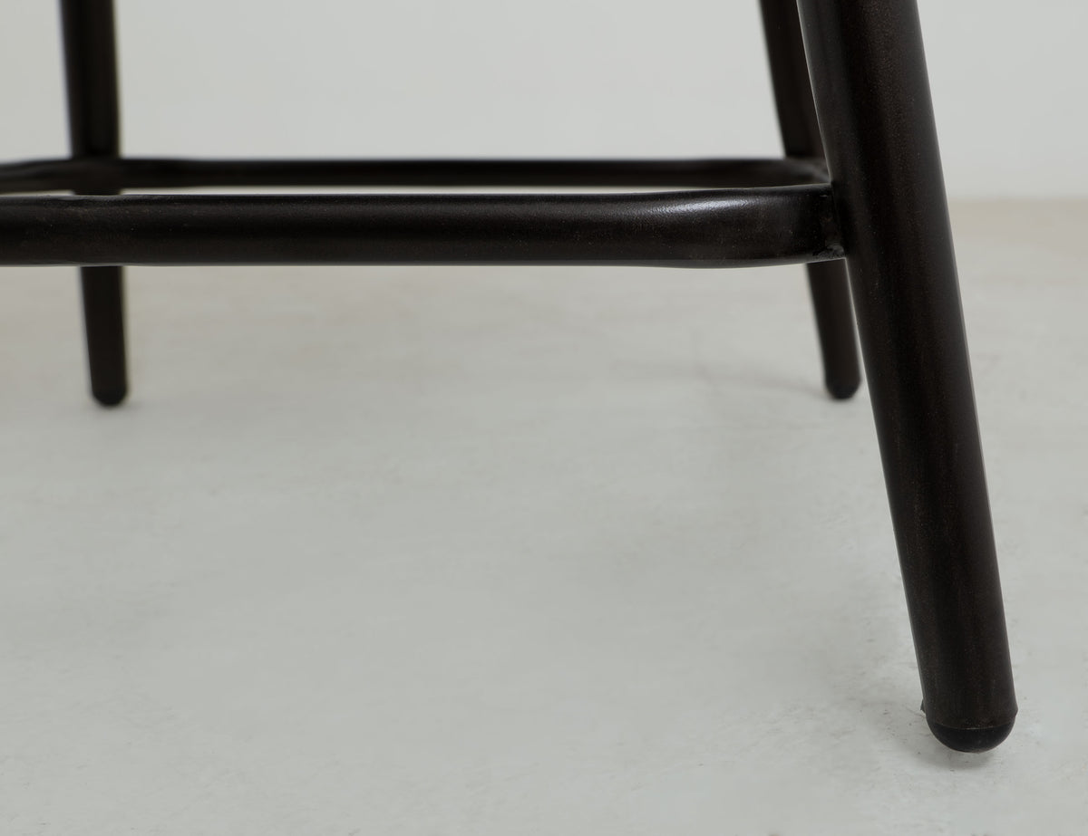 Tamesis Upholstered Barstool, Brown, Barstool 30"