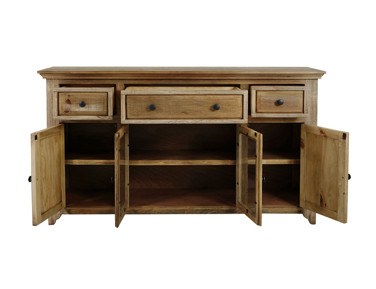 Marquez Console, 3 Drawer 4 Door