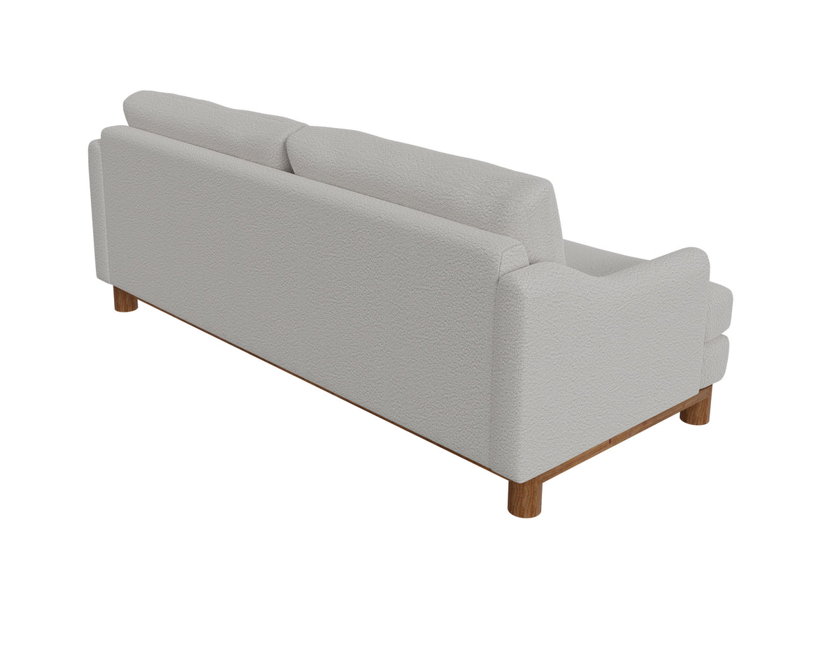 Olimpia Sofa, Beige, Wooden Frame & Base - IUP738-SOF-101