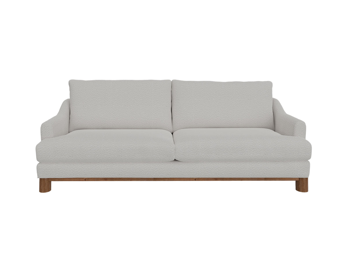 Olimpia Sofa, Beige, Wooden Frame & Base - IUP738-SOF-101