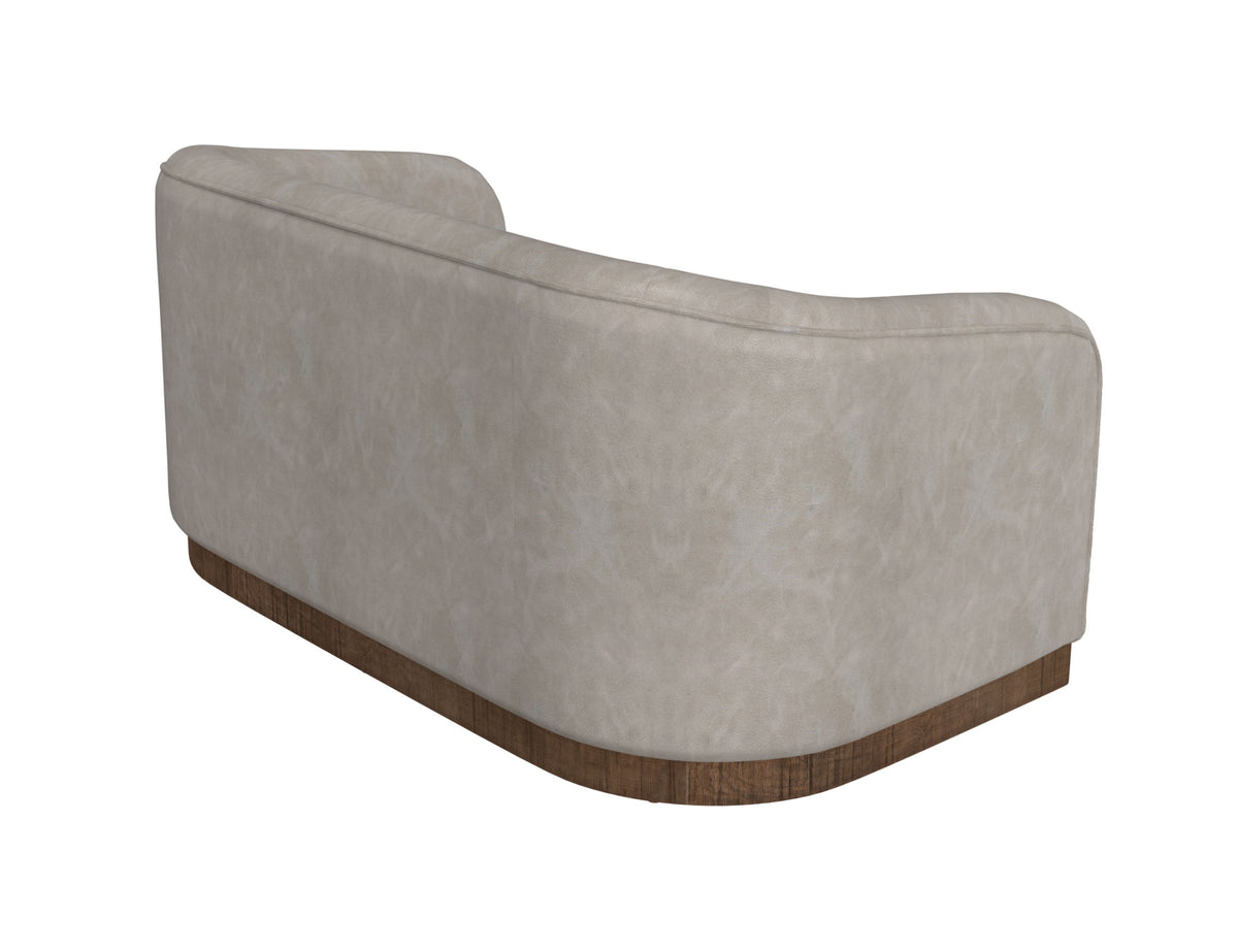 Suomi Loveseat, Gray, Wooden Frame & Base - IUP551-LOV-210