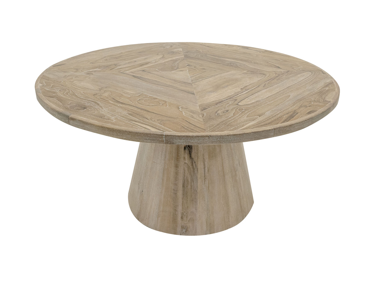 White Balam Round Table, White, Base