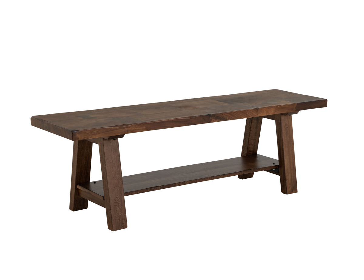 Parota Bench, Brown, Wooden