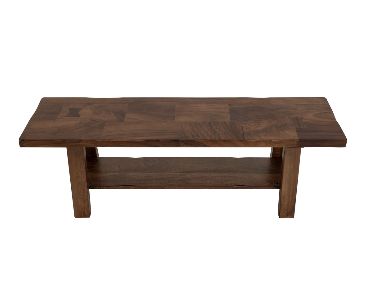 Parota Bench, Brown, Wooden