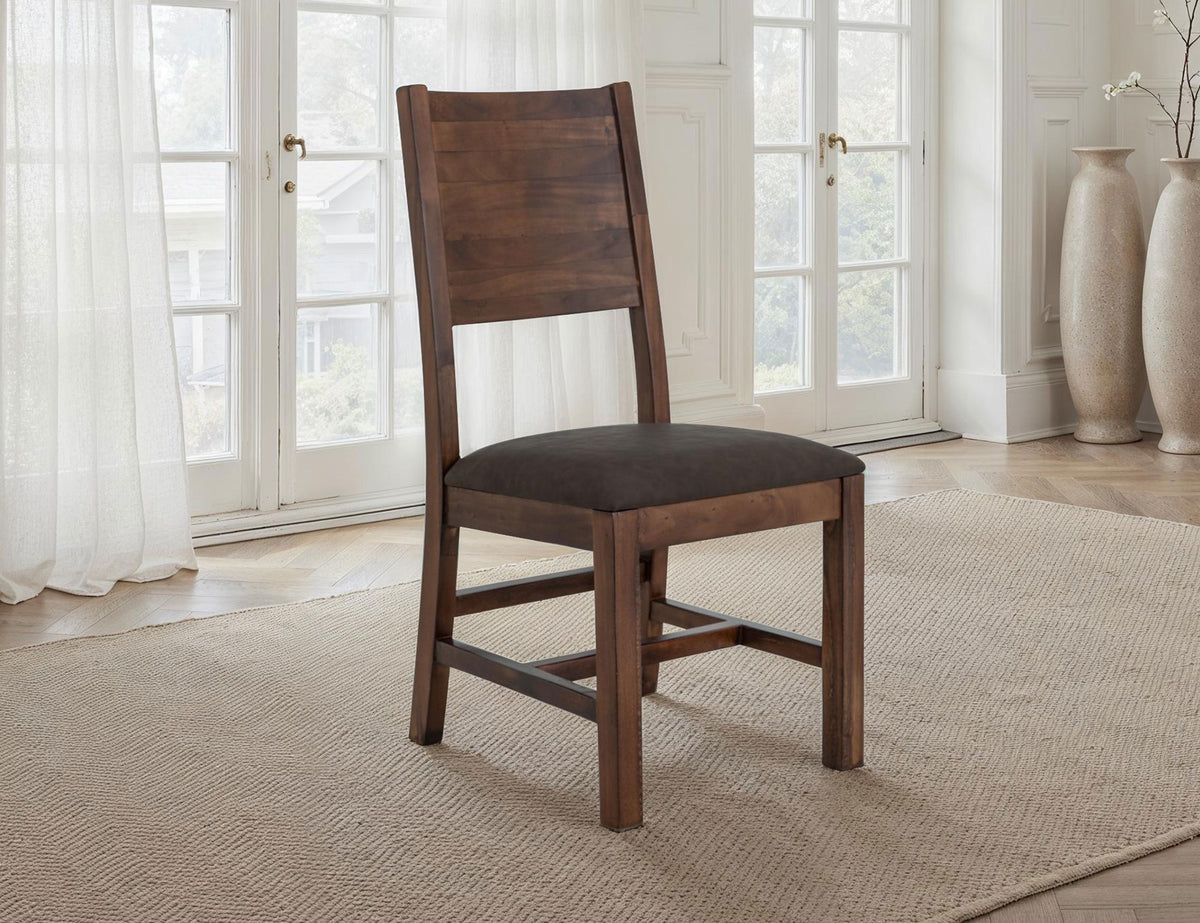 Parota Chair, Brown, Wooden