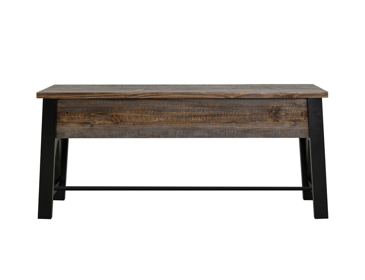 Loft Brown Bar Height Sofa Table, Multicolor, Counter Height Sofa Table