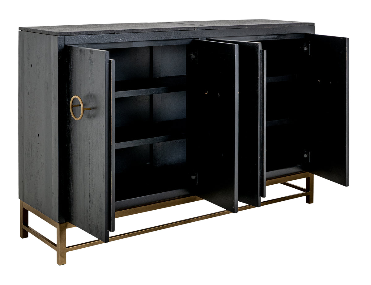 Dark Ebano Console, 4 Door