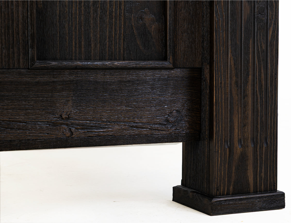 Terra Dark Footboard, 6/6 Eastern King