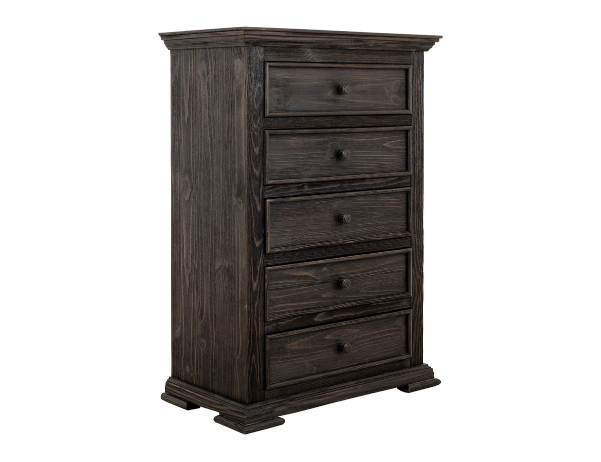 Terra Dark Chest, 5 Drawer