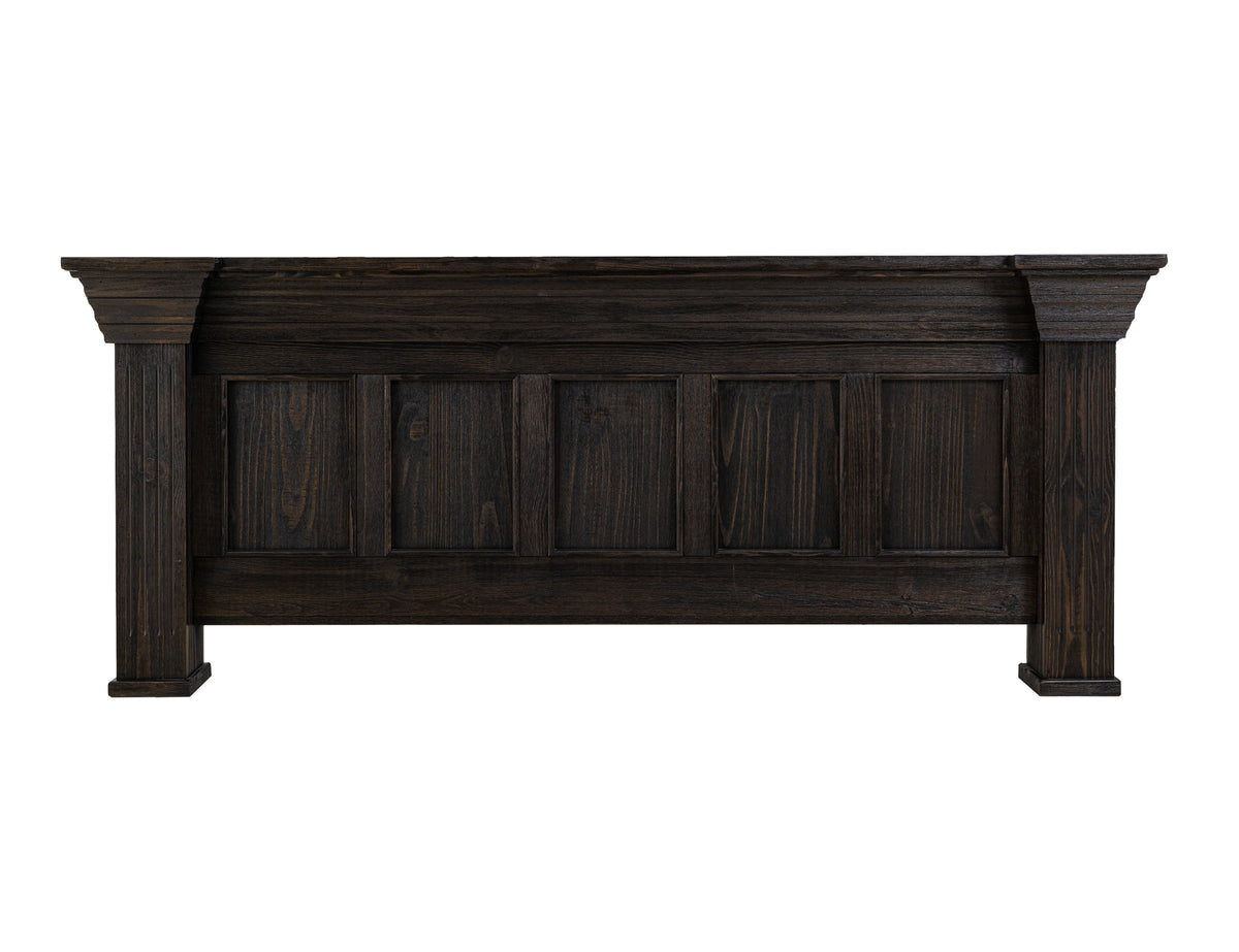 Terra Dark Footboard, 5/0 Queen