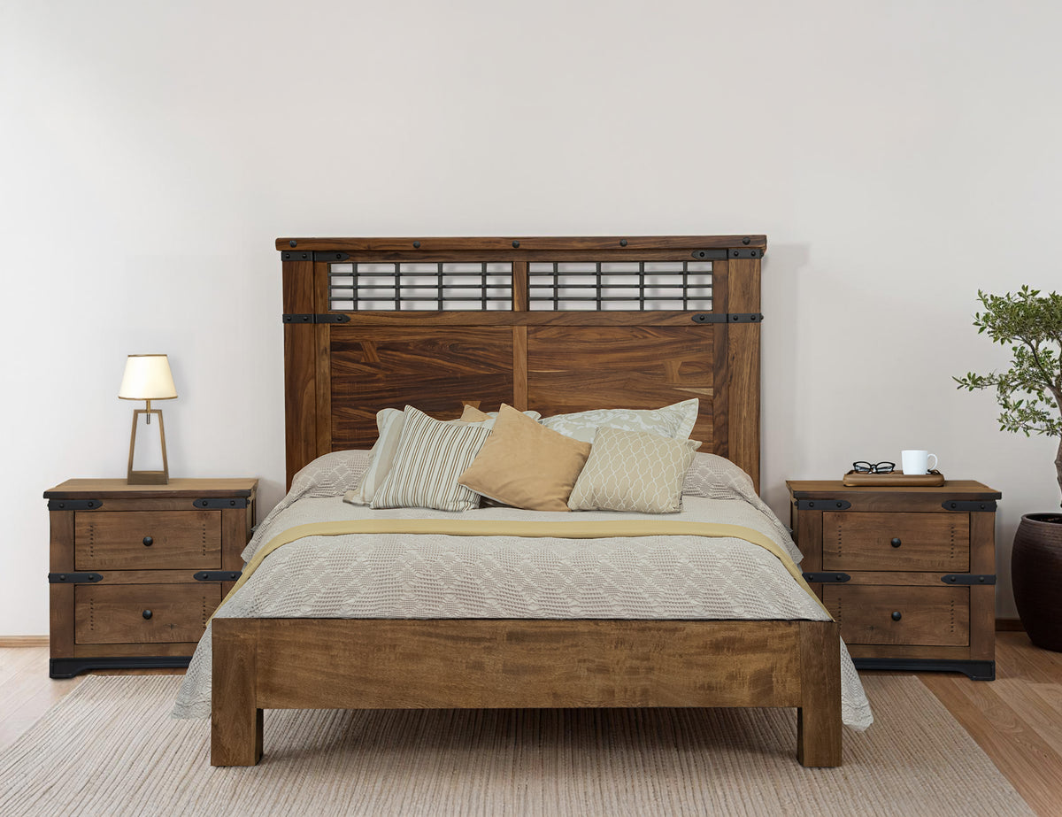 Parota Headboard, Brown, 5/0