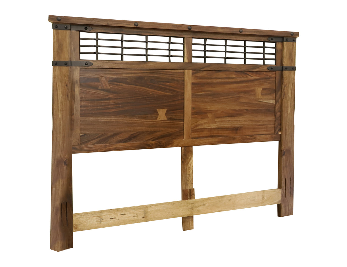 Parota Headboard, Brown, 5/0
