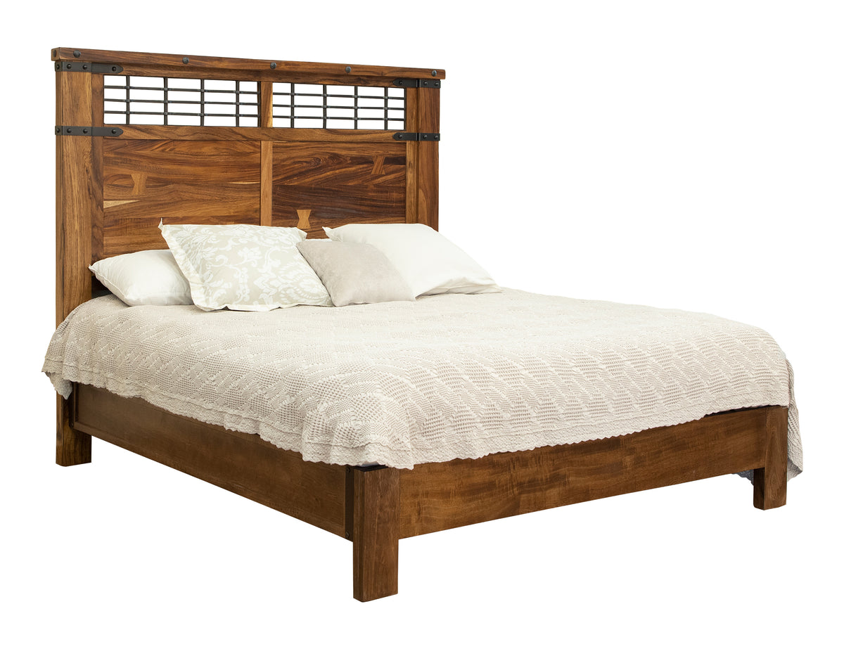 Parota Headboard, Brown, 5/0