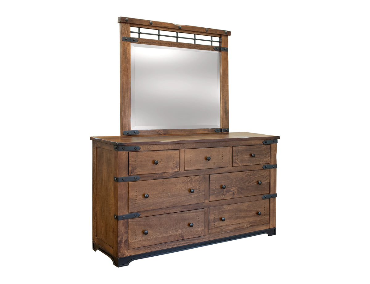 Parota Mirror, Brown