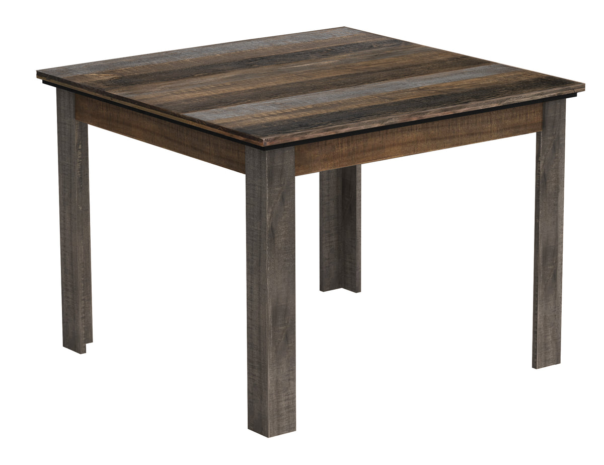 Loft Brown Table, Multicolor, 42" Dining