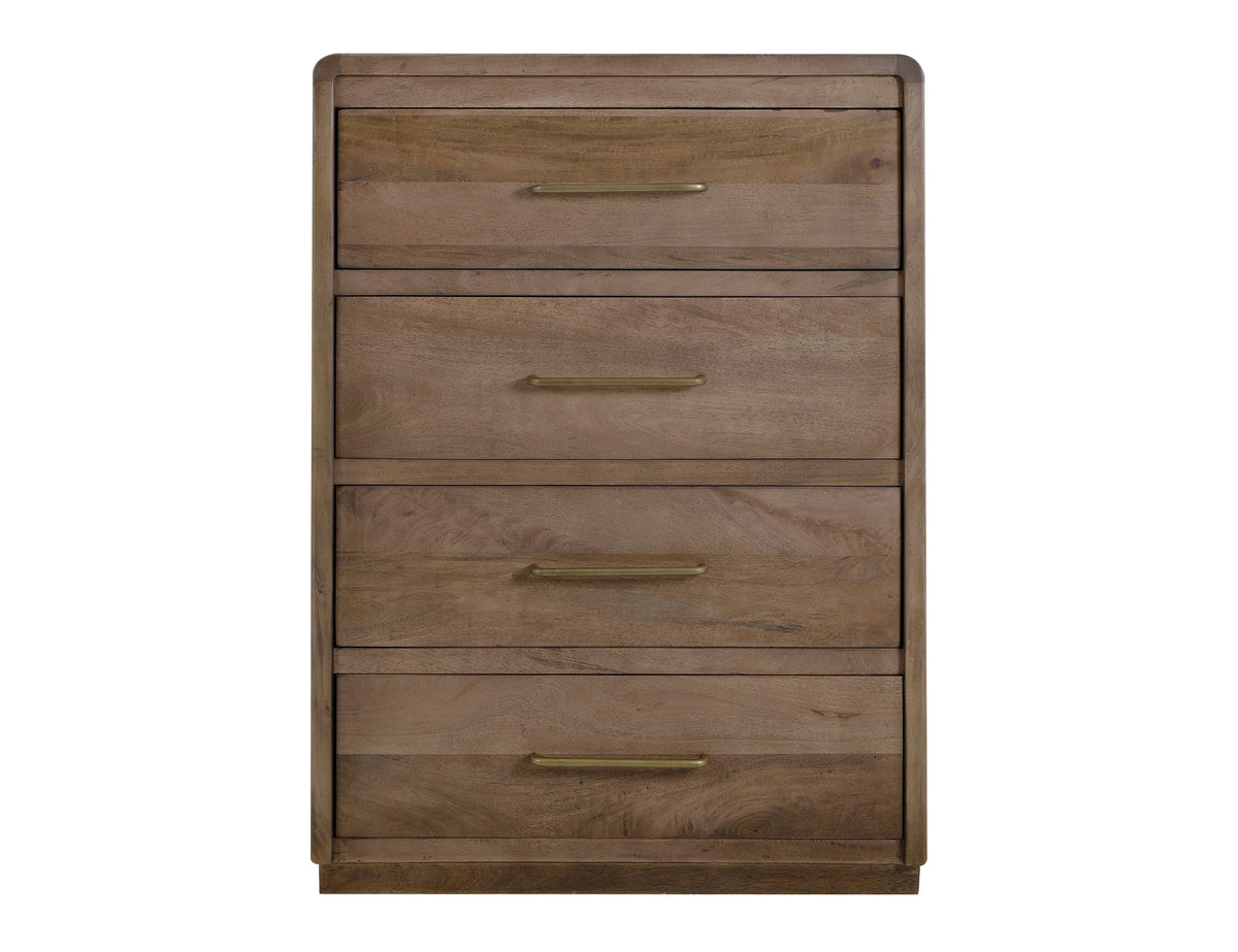 Mezquite Chest, Brown, 4 Drawer