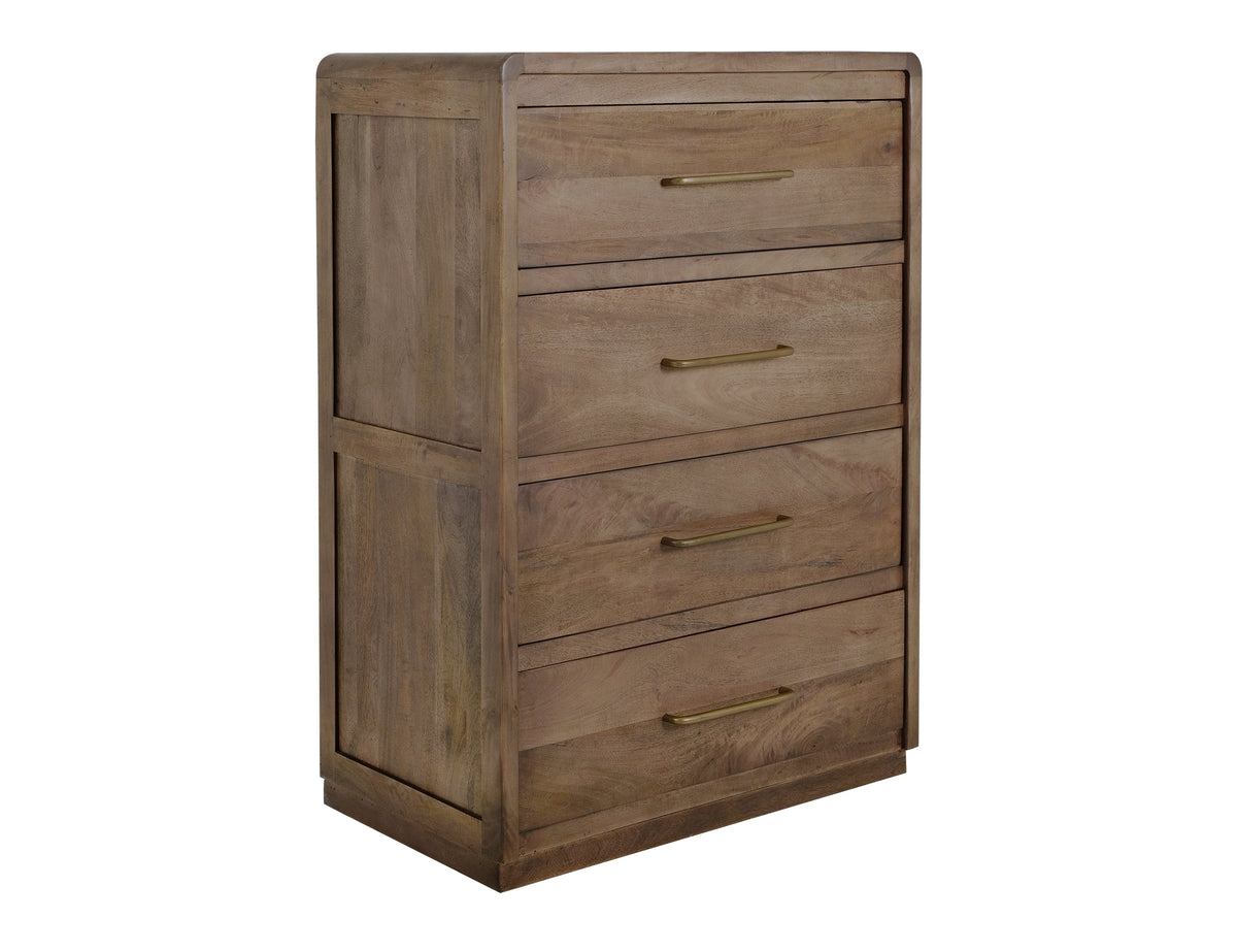 Mezquite Chest, Brown, 4 Drawer