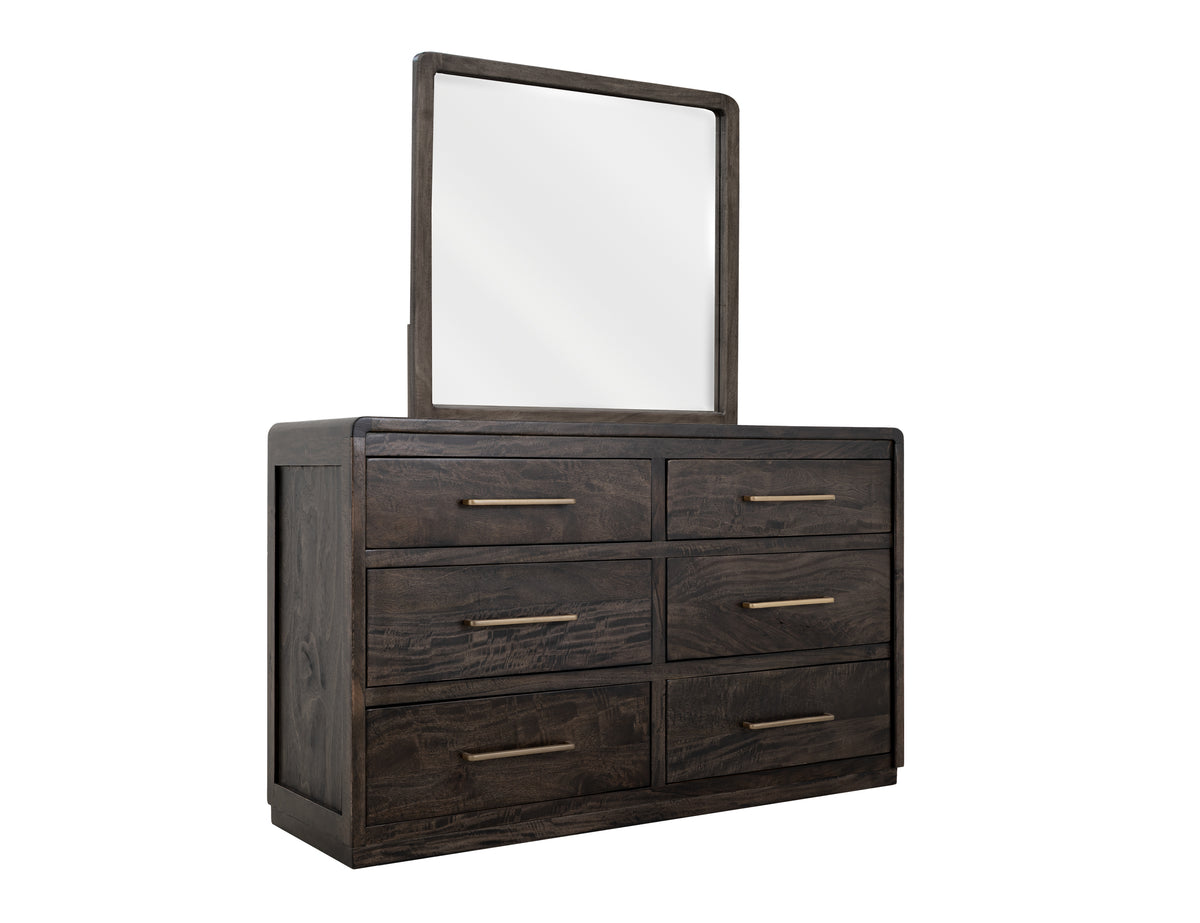 Dark Mezquite Mirror, Black - IFD6631MIR