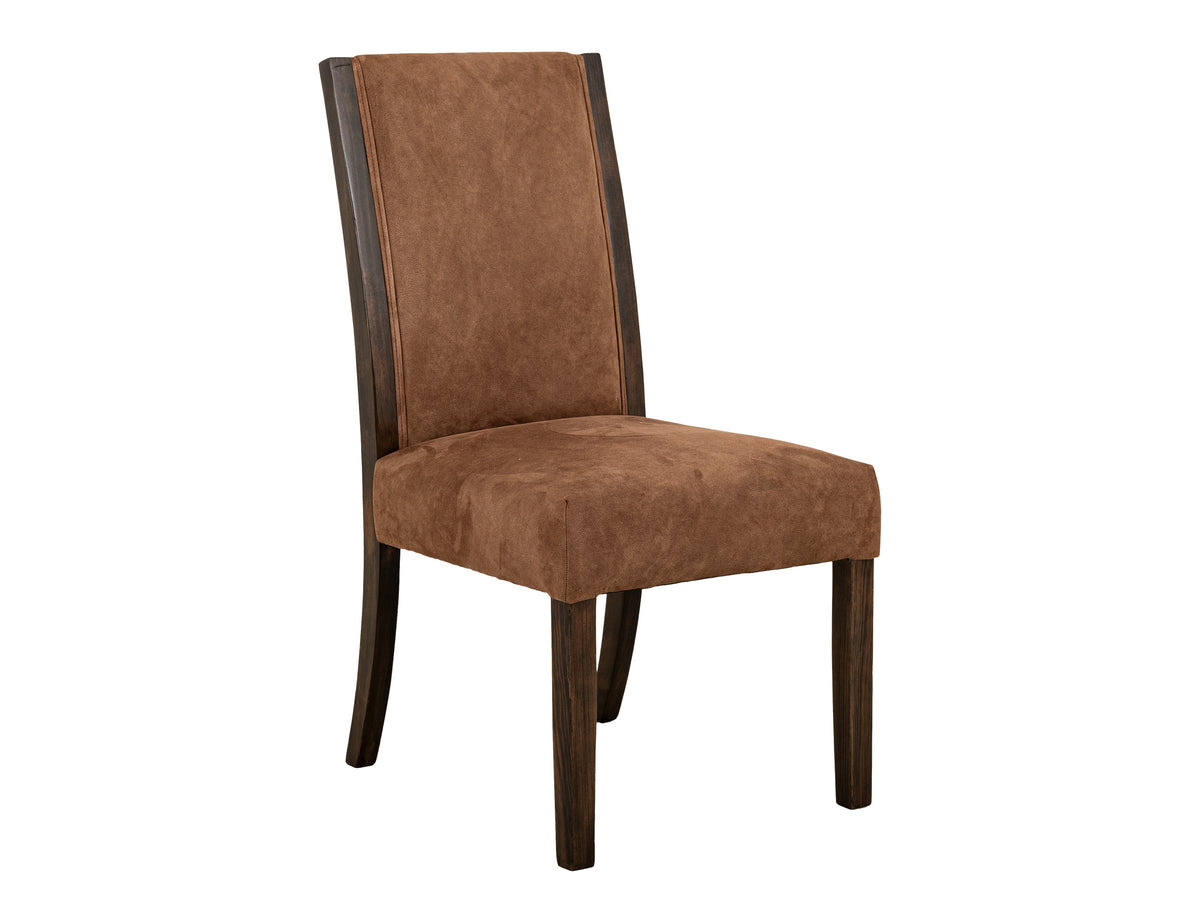 Raramuri Upholstered Chair, Black, Poly Suede - IFD4851CHUBN