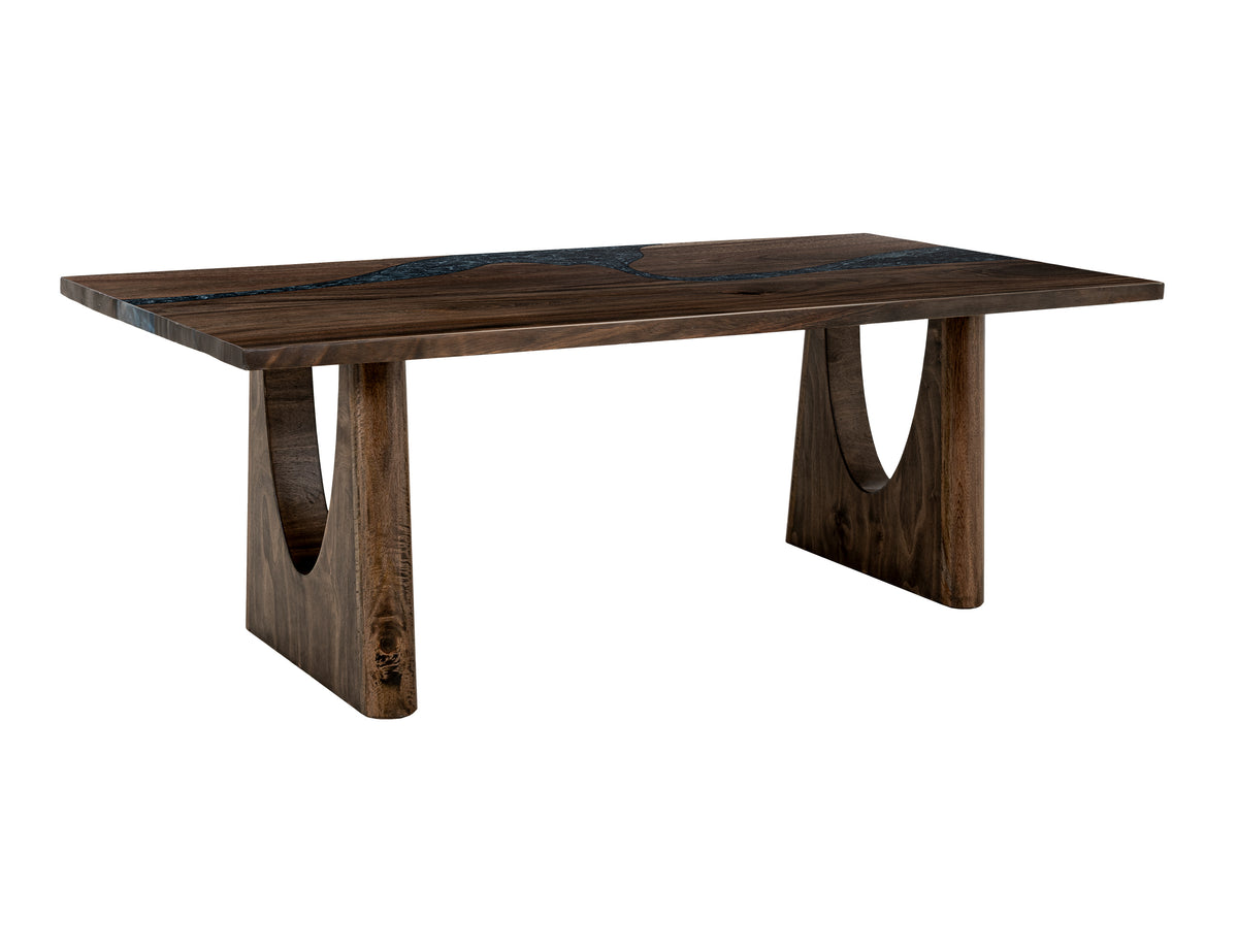 Zaphiro Table, Brown, Top