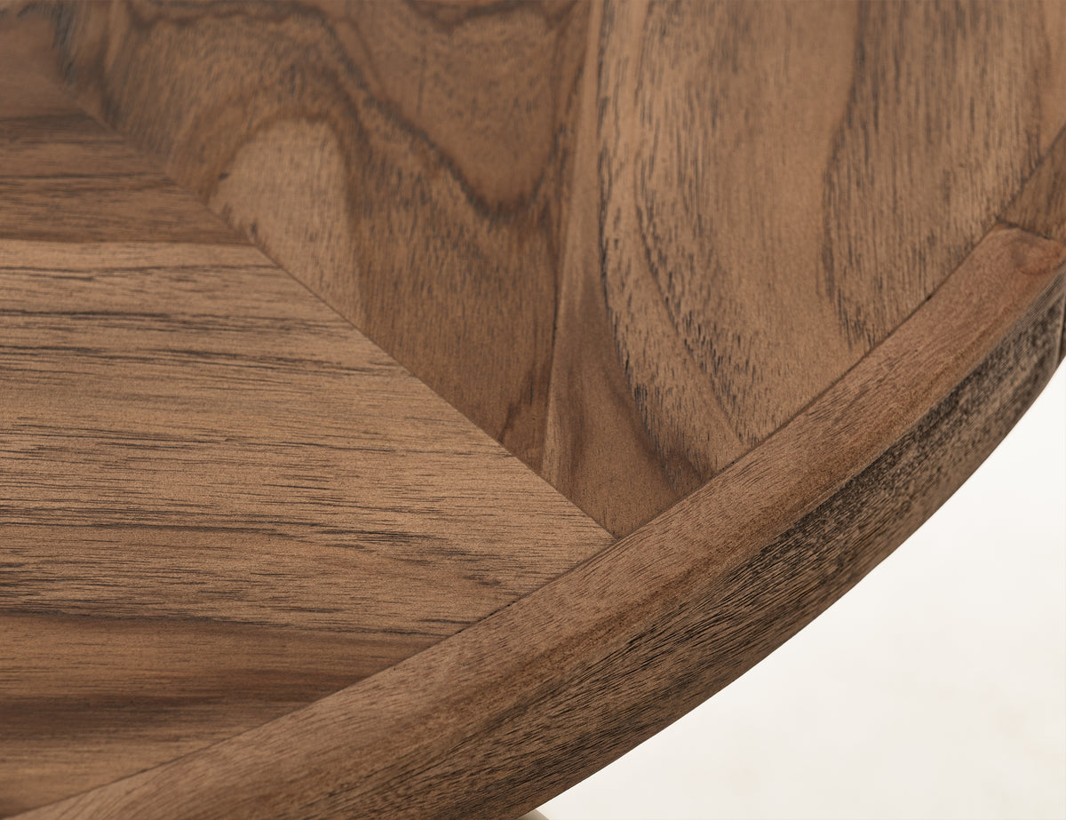 Balam Bistro Table, Brown, Top