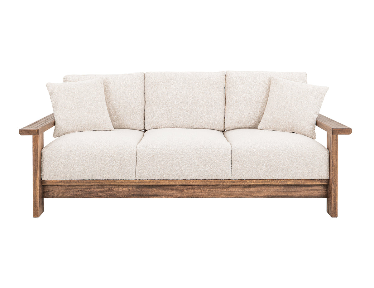 Duna Sofa, Wooden Frame, Upholstered