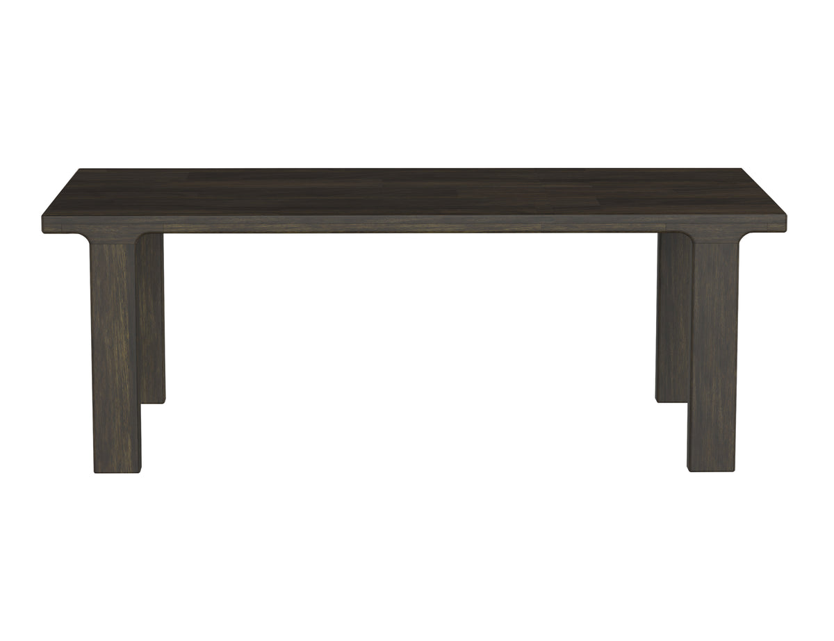 Dark Mezquite Table, Black, Wooden