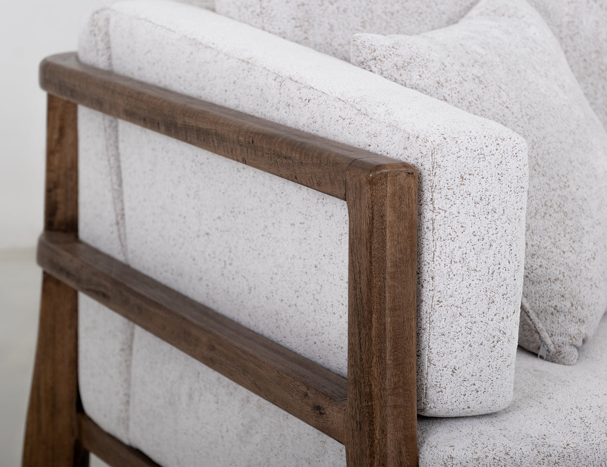Roots Sofa, Wooden Frame, Upholstered - IUP673-SOF-184