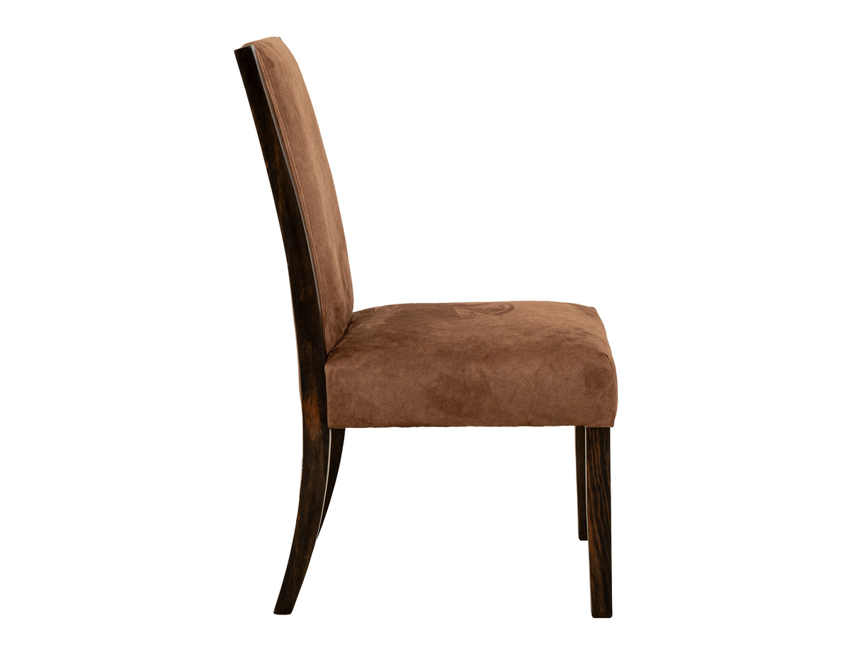 Raramuri Upholstered Chair, Black, Poly Suede - IFD4851CHUBN