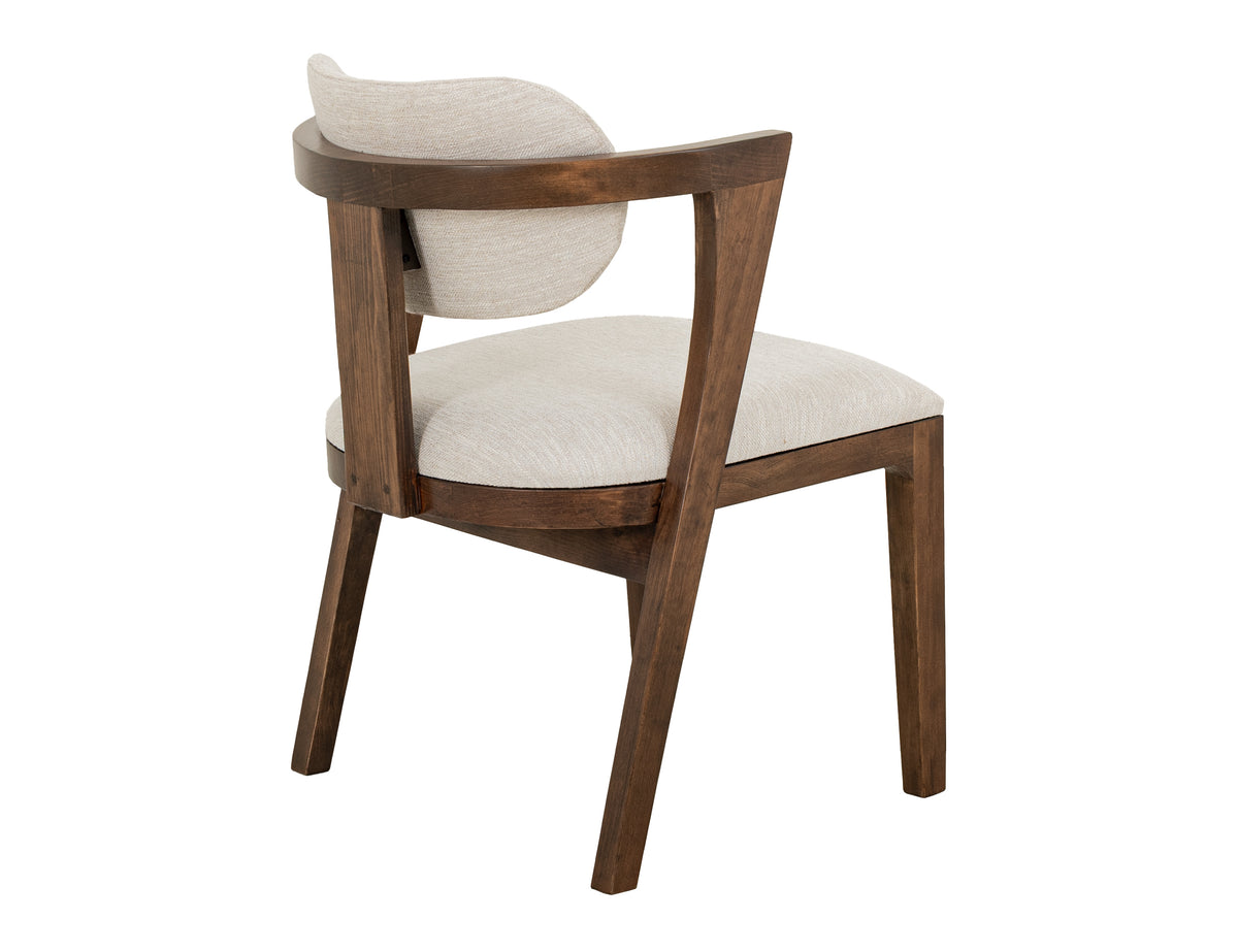 Zaphiro Upholstered Chair, Brown - IFD5951CHUIV